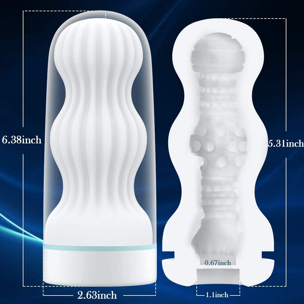 Vacuum Suction 3D Pocket Pussy Stroker